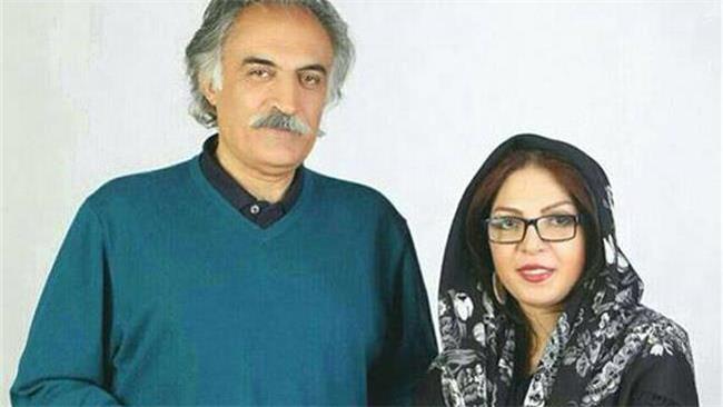 علیرضا شجاع نوری و همسرش