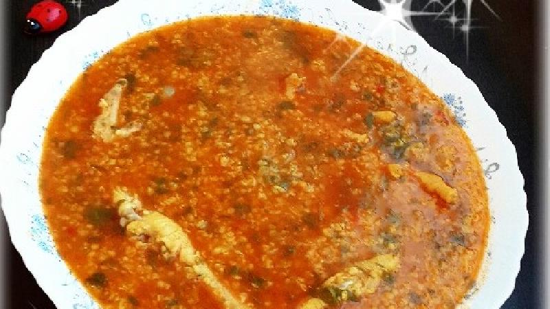 سوپ پای مرغ