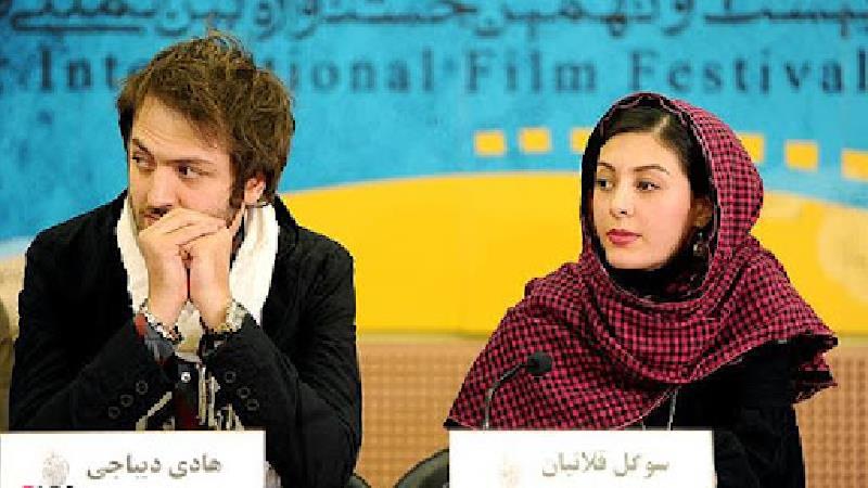 محمد هادی دیباجی بازیگر نقش سعید در سریال برف بی صدا می بارد