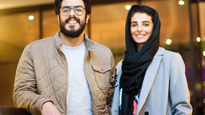 پوریا شکیبایی و همسرش