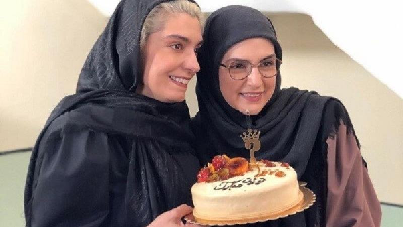 مریم شیرازی و الیکا عبدالرزاقی در سریال برف بی صدا می بارد