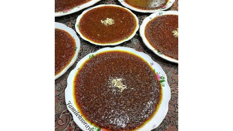 طرز تهیه حلوا اوماج اردبیلی