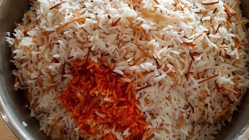 رشته پلو خالی