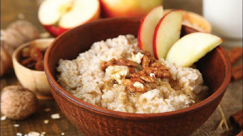 اوتمیل سیب و عسل